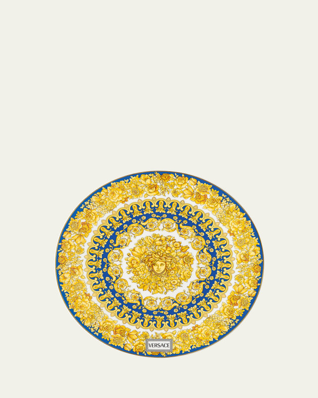 Medusa Rhapsody Blue Service Plate
